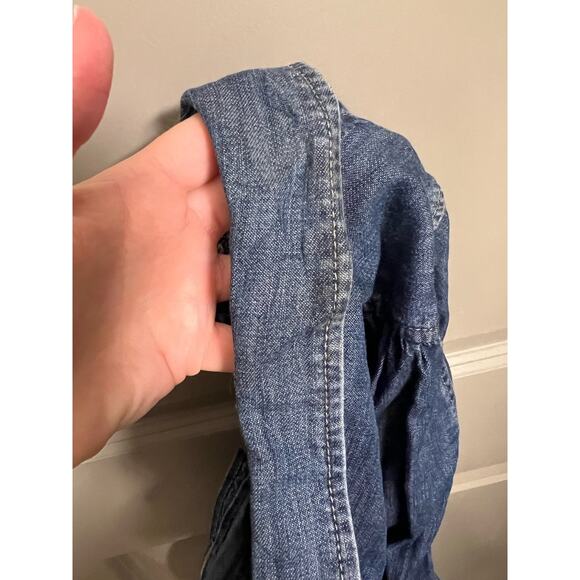 Polo Ralph Lauren Girl’s Denim Longsleeve Dress - Size 12 - Picture 9 of 9